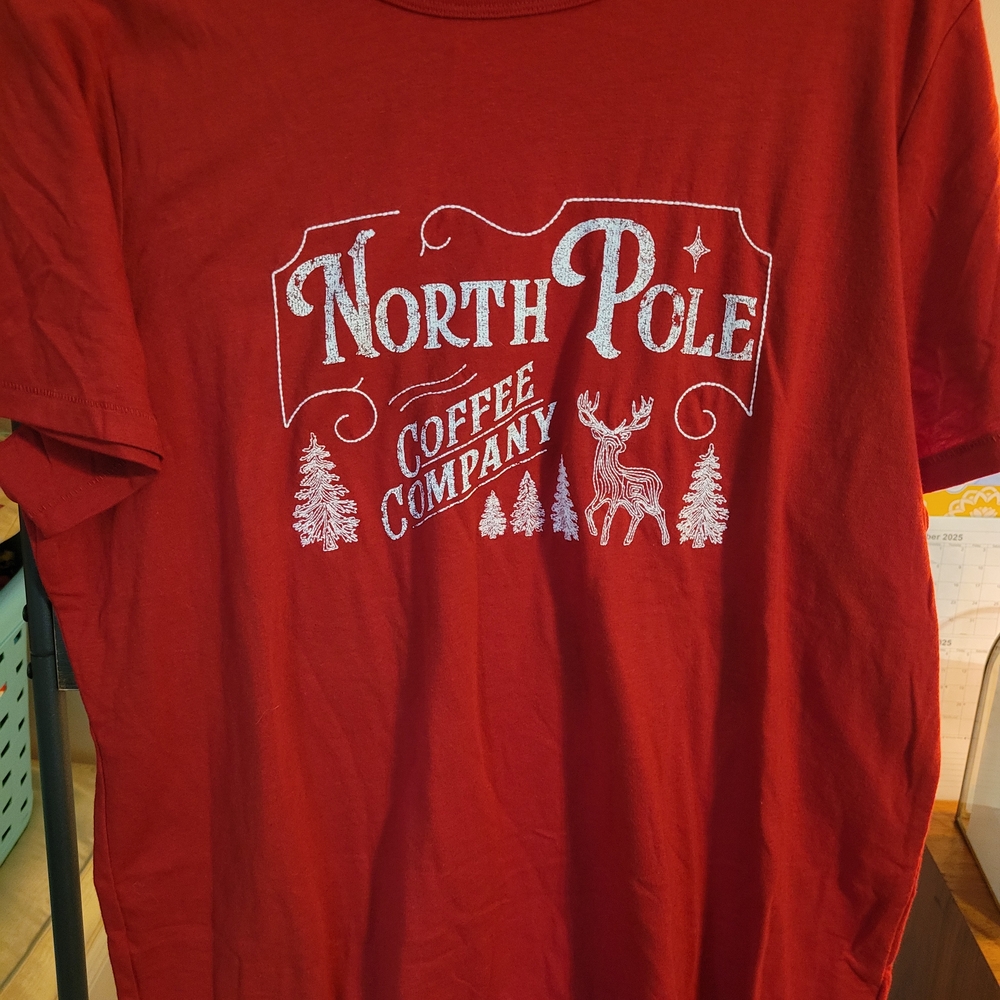 Maurices Red North Pole Graphic Tee